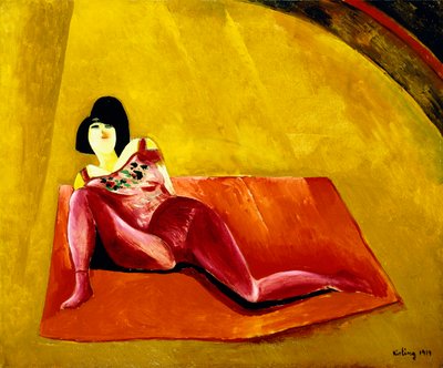 The Acrobat by Moise Kisling