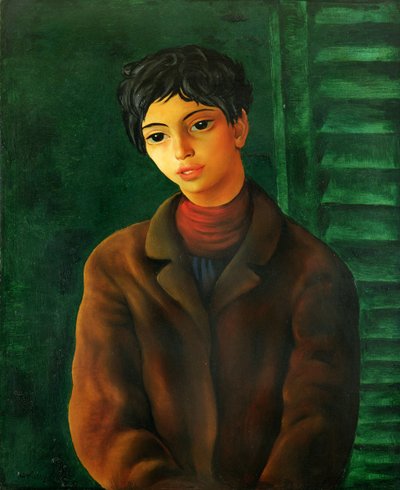 The Young Spanish Gypsy by Moise Kisling