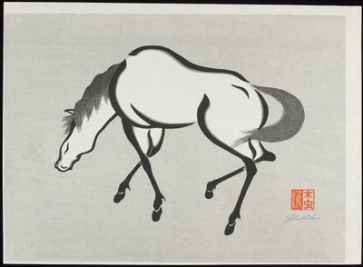 Horse by Mokuch? Urushibara