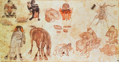 Mongolian Nomadic Camp by Mongolian School