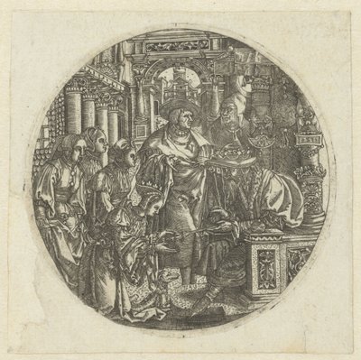 Esther Before Ahasuerus by Monogrammist DDC