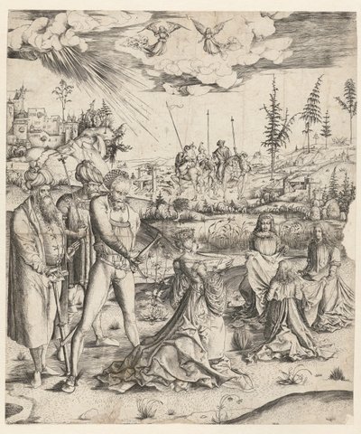 The Martyrdom of Saint Catherine by Monogrammist MZ