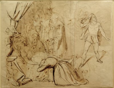 Study for a Fairy Tale Scene by Moritz Ludwig von Schwind