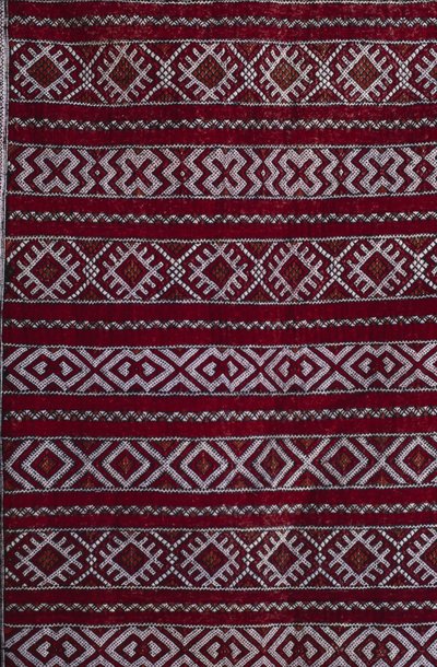 Carpet (detail) by Moroccan School