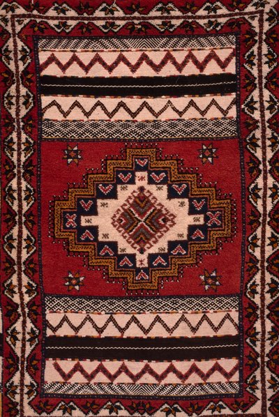 Carpet (detail) by Moroccan School