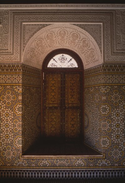 Kasbah of Thamiel Glaoui, window by Moroccan School