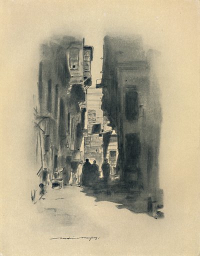 A Cairo Street, 1903 by Mortimer L Menpes