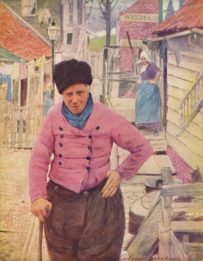 A Dutch Fisherman by Mortimer L Menpes