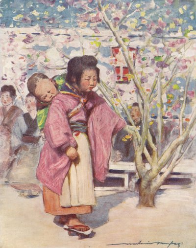 Baby and Baby by Mortimer L Menpes