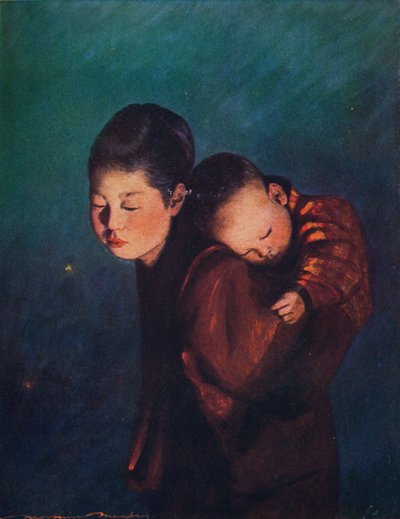 Bearing a Burden by Mortimer L Menpes