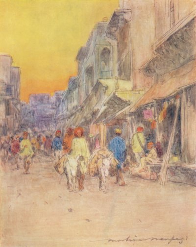 A Quiet Street, 1905 by Mortimer Ludington Menpes