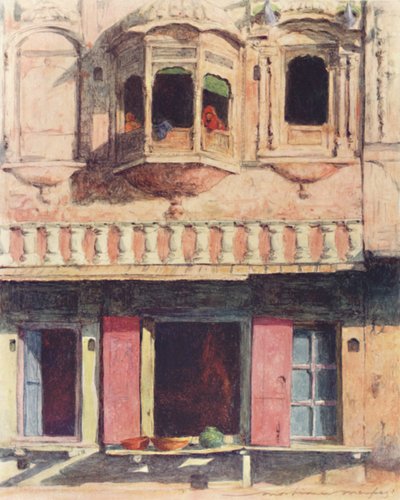 At Lahore by Mortimer Ludington Menpes