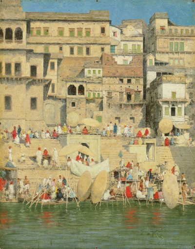 Benares, Blue is the Sky by Mortimer Ludington Menpes