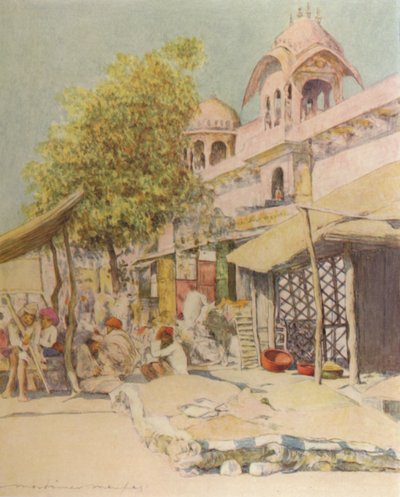 Jeypore at Noon by Mortimer Ludington Menpes