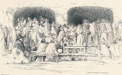 Mid-day at Puebla, c1895 by Mortimer Ludington Menpes