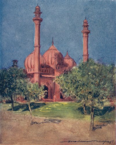 Naul Masa Mosque by Mortimer Ludington Menpes
