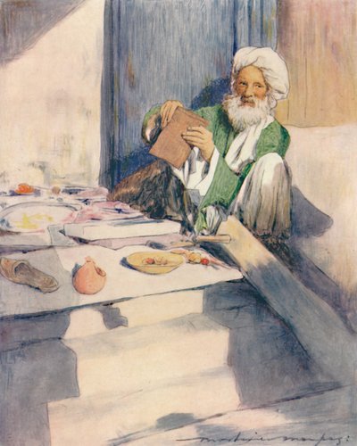 The Bookworm by Mortimer Ludington Menpes