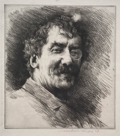 James MacNeill Whistler by Mortimer Menpes