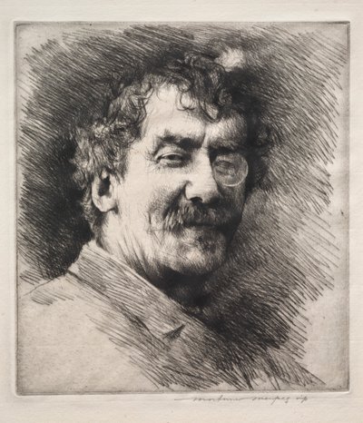 James MacNeill Whistler by Mortimer Menpes