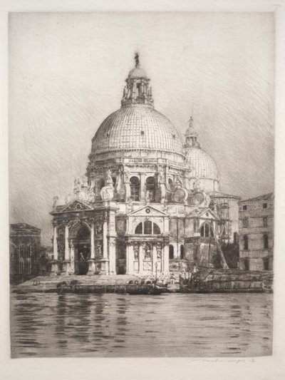 Santa Maria Della Salute by Mortimer Menpes