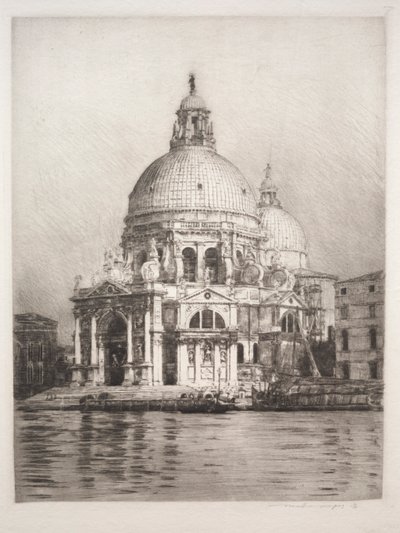 Santa Maria Della Salute #1 by Mortimer Menpes