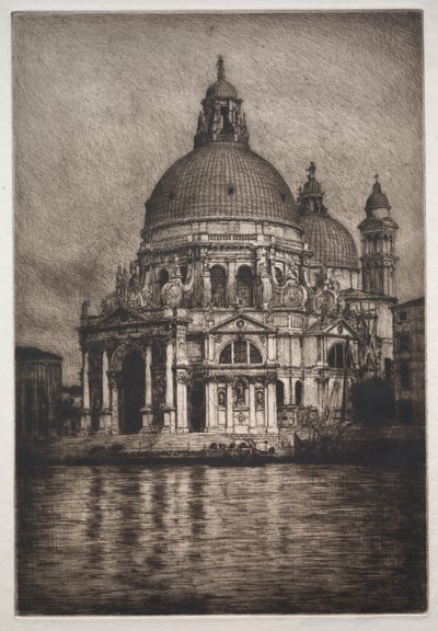 Santa Maria Della Salute #2 by Mortimer Menpes