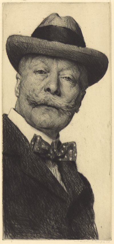Self-Portrait by Mortimer Menpes