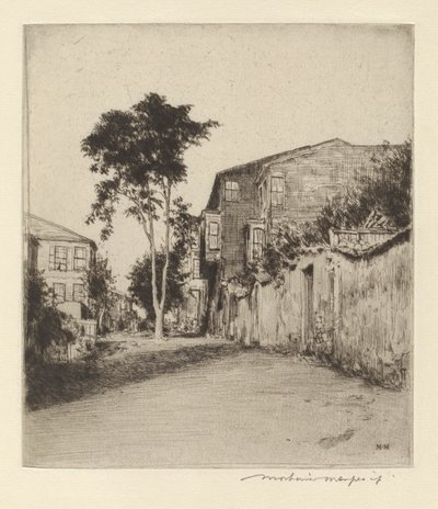 Sicilian Street by Mortimer Menpes