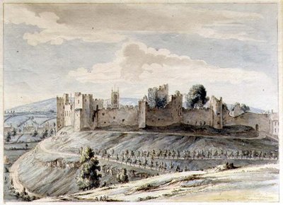 Ludlow Castle by Moses Griffith