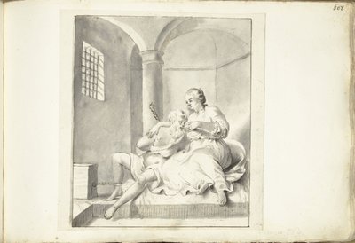 Cimon and Pero (Roman Charity) by Moses Ter Borch