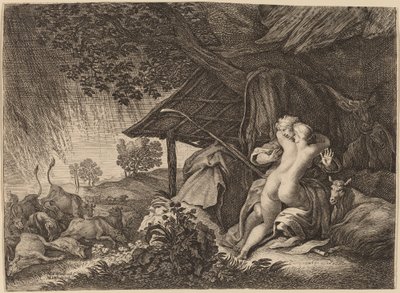 A Storm by Moyses van Uyttenbroeck