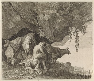 Apollo Tending the Flock of Admetus by Moyses van Wtenbrouck