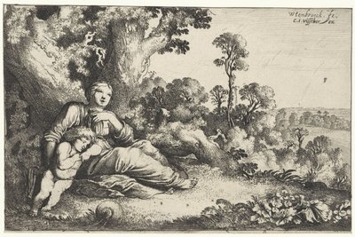 Hagar and Ishmael in the Desert by Moyses van Wtenbrouck