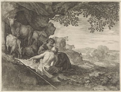 Shepherd and Shepherdess by Moyses van Wtenbrouck