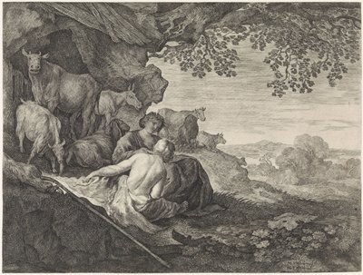 Shepherd and Shepherdess by Moyses van Wtenbrouck