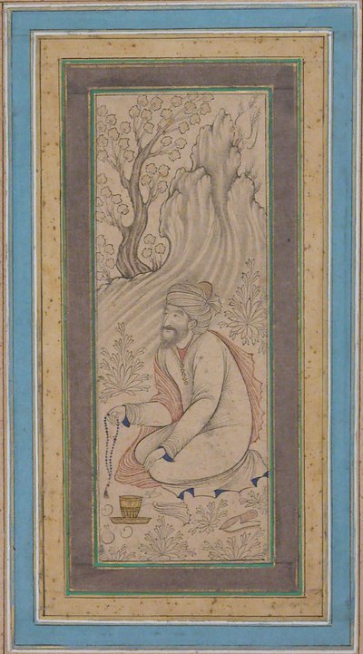 Man with Prayer Beads by Muhammad Ali