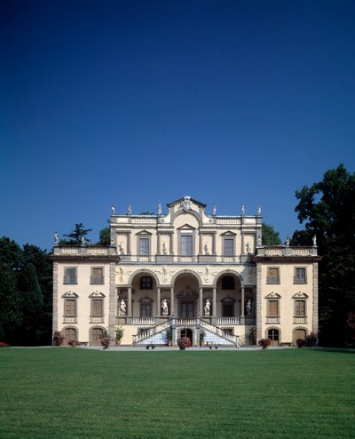 Facade of Villa Mansi by Muzio (circle of) Oddi
