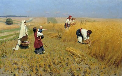 Harvest in Ukraine, 1886 by Mykola Kornylijowytsch Pymonenko