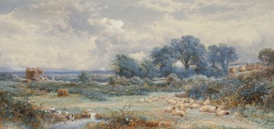 A View on Holmwood Common, Surrey by Myles Birket Foster