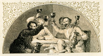 Christmas carol in praise of ale by Myles Birket Foster