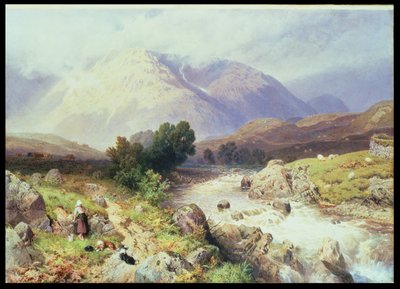 The Highlands, near Argyle by Myles Birket Foster