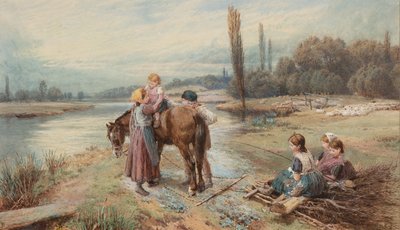 Unknown Image by Myles Birket Foster