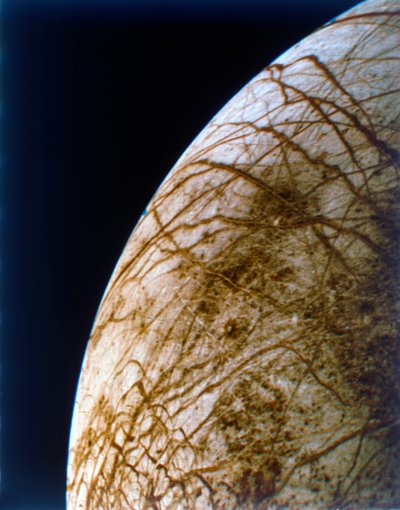 Europa from Voyager 2, 9 July 1979 by NASA Images