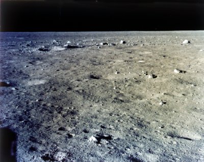 The Surface of the Moon by NASA Images