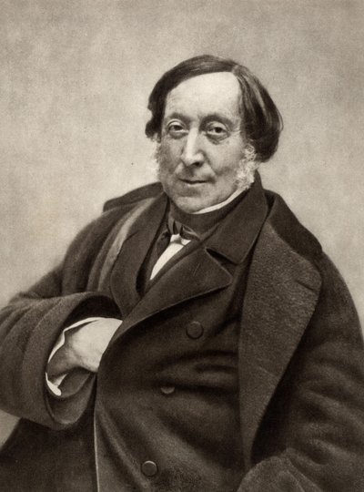 Gioachino Rossini (1792-1868) by Nadar