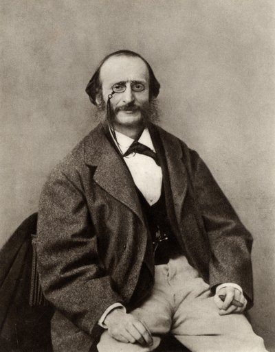 Jacques Offenbach (1819-1880) by Nadar