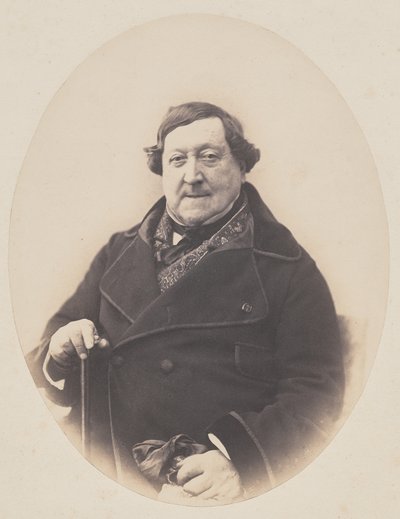Gioachino Antonio Rossini by Nadar