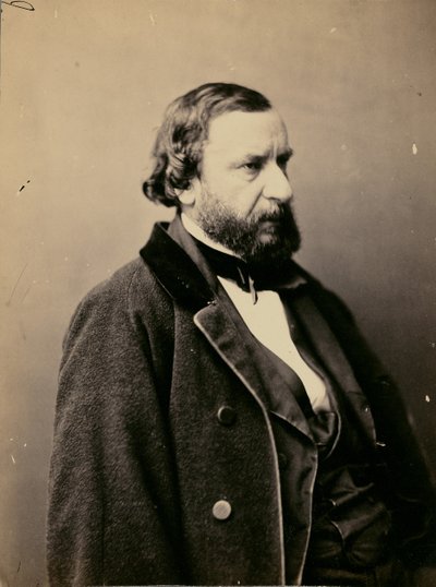 Constant Troyon, Landscape Painter by Nadar [Gaspard Félix Tournachon]