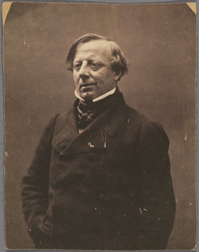 Jacques-Alexandre Bixio by Nadar [Gaspard Félix Tournachon]