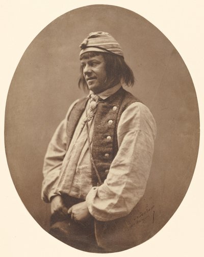 Jean-François Philibert Berthelier, comedian by Nadar [Gaspard Félix Tournachon]